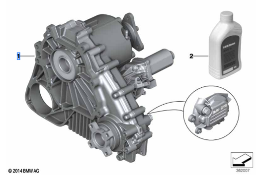 Vahekast – BMW 27103455133