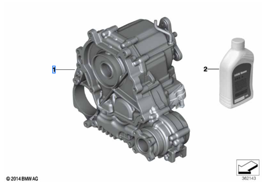 Vahekast – BMW 27105A371E9