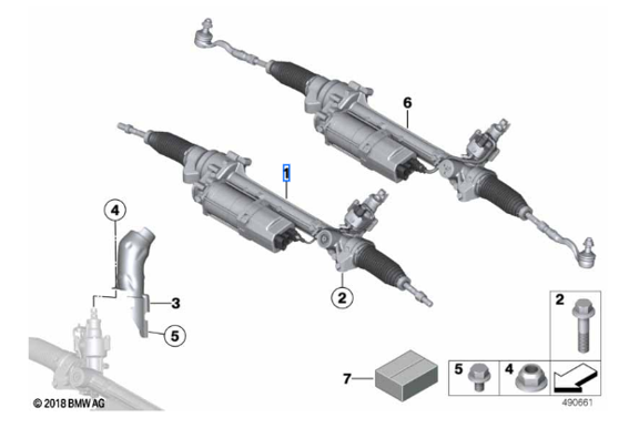 Roolilatt – BMW 32106889124