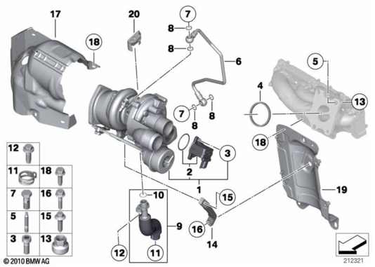 Turbo – BMW 11657647003
