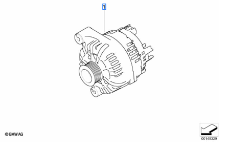Generaator – BMW 12317799204